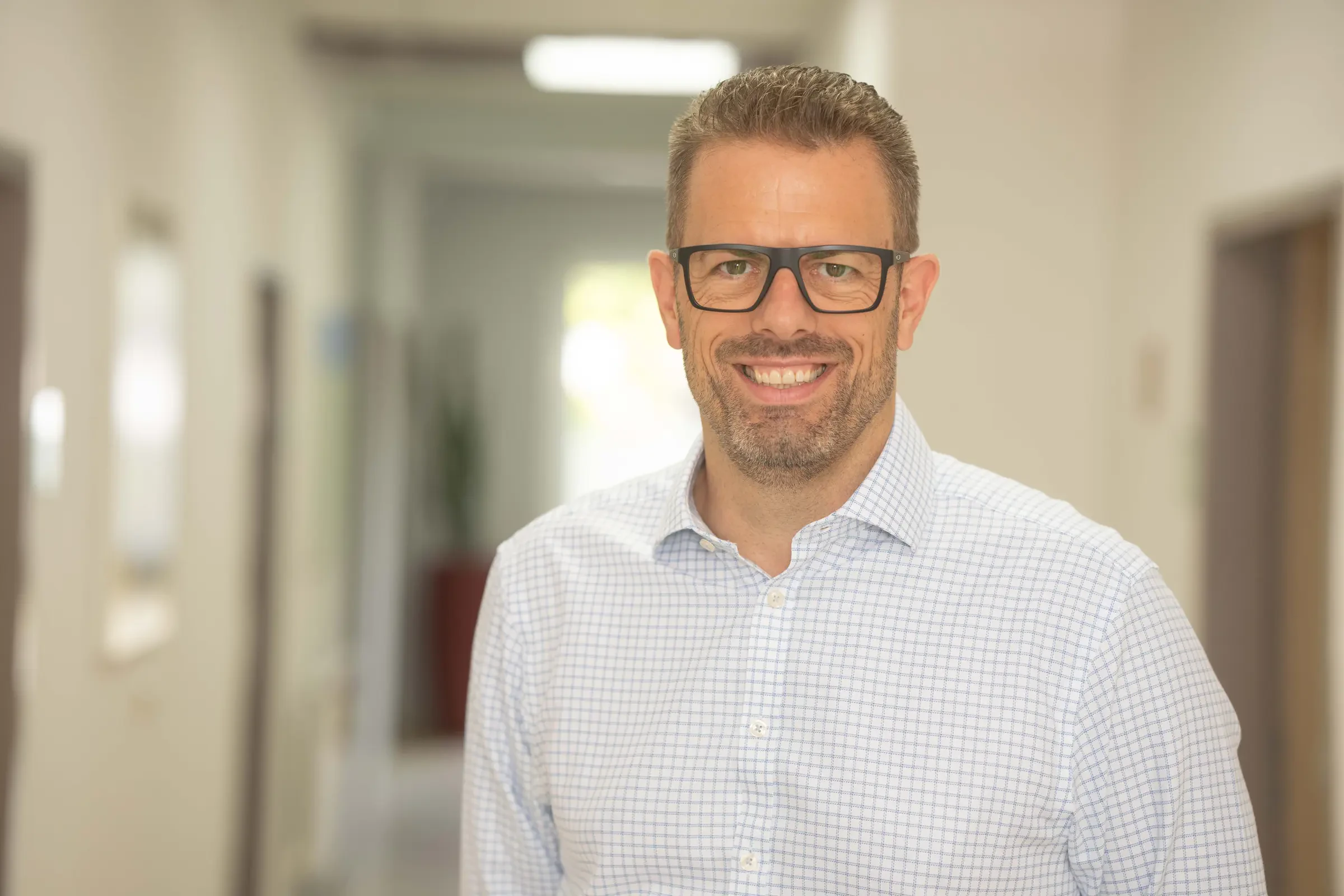 Ein Portraet von Stefan Schumacher, Geschaeftsfuehrer der Kanzlei Steuberberater Vest in Recklinghausen.